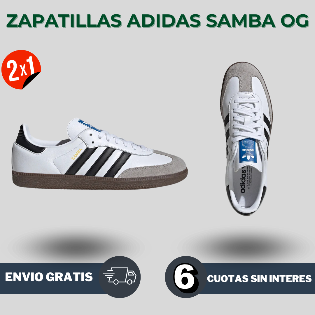 2X1 ZAPATILLAS ADIDAS SAMBA OG + CAMPERA SST DE REGALO