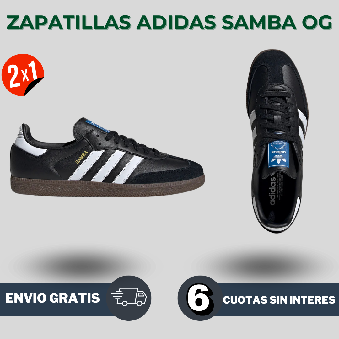 2X1 ZAPATILLAS ADIDAS SAMBA OG + CAMPERA SST DE REGALO